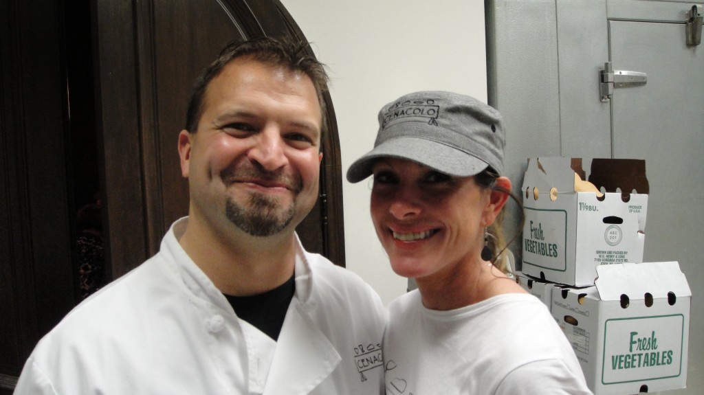 Chef Steve Salvi and his wife, Jen