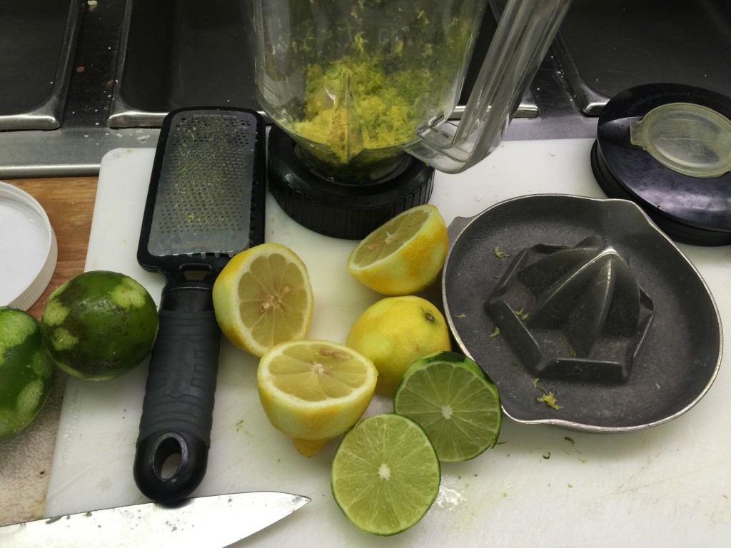 Citrus Zest and Juice