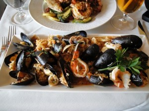 Mussels and Pasta